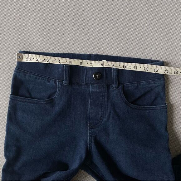 Betabrand Dark Denim Pull On Straight Leg Jeans Women’s Size XS - Picture 6 of 9